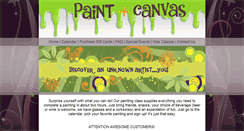 Desktop Screenshot of paintpluscanvas.com